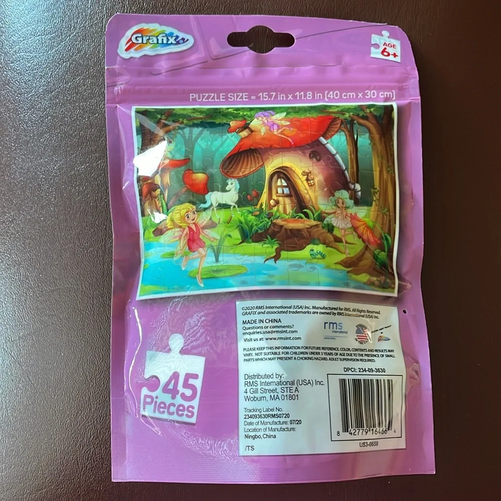 Grafix Fairy Mystical Forest Home 45 Pieces